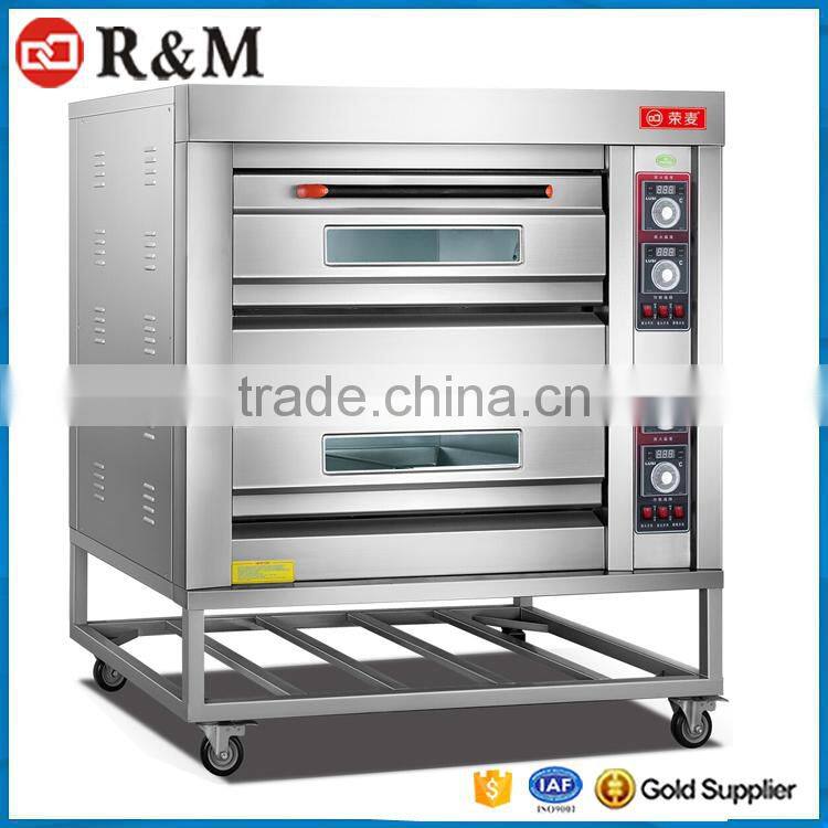 All Stainless Steel Double Deck Mini Pizza Oven/Price of Pizza Oven