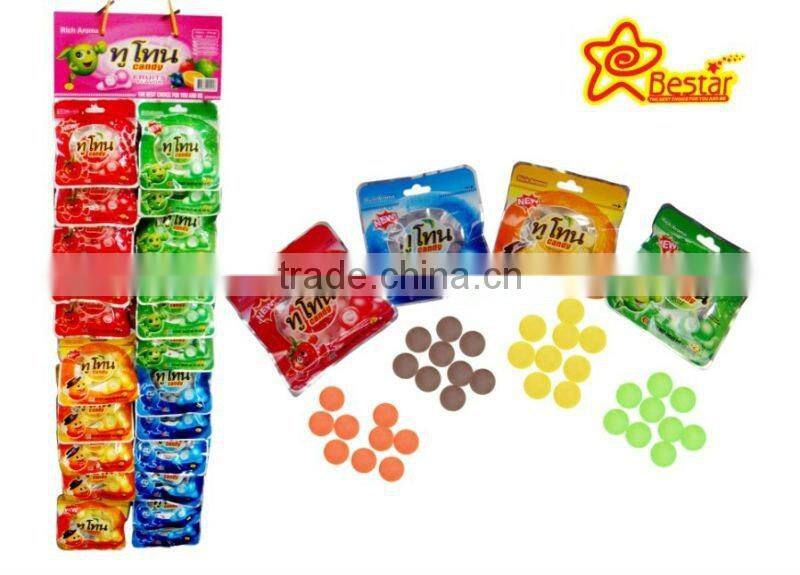 Sour Candy Skull Pattern Fruity Flavor