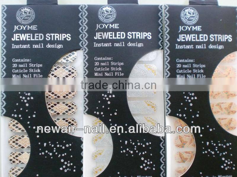 3d crystal full rhinestone diamond nail polish oil diamond stickers