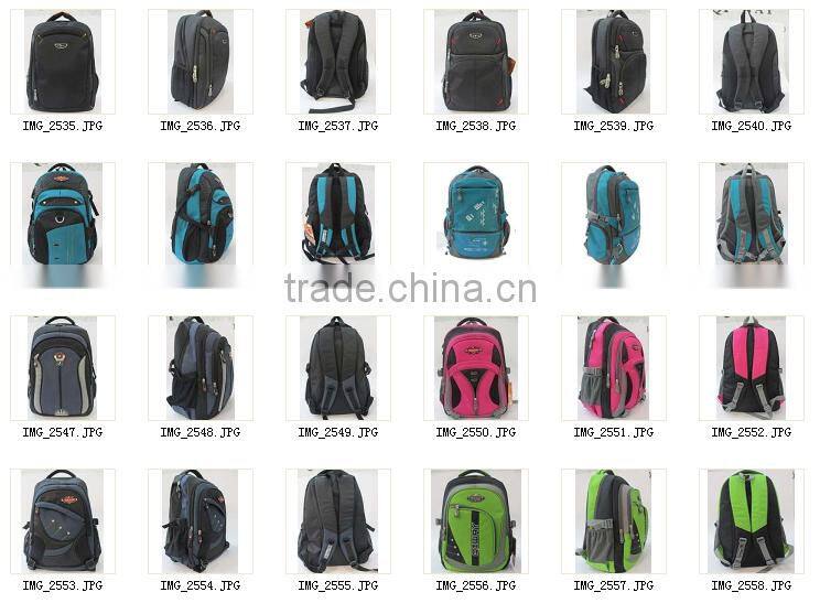 low price polyester bags high school backpack