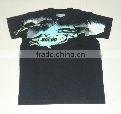 Discharge Printting Short Sleeve Tshirt for Boy Nanchang