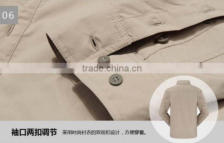 Fishing Hiking Anti-uv Quick-dry function Outdoor Shirt Men UV FISHING SHIRTS
