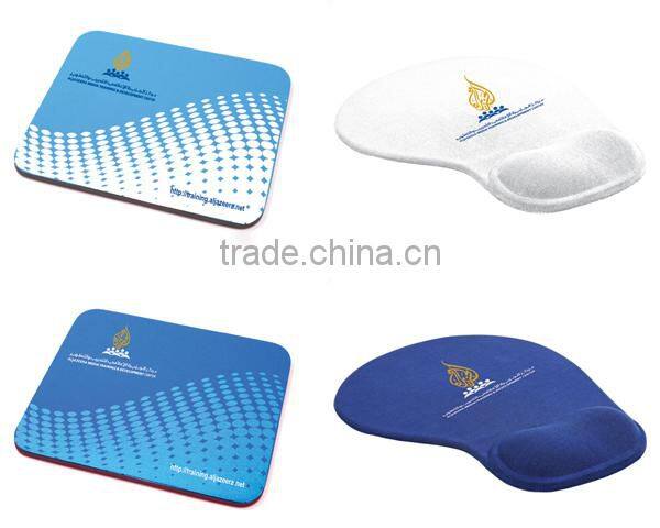 Factory manufacture custom logo printed rubber mouse pad