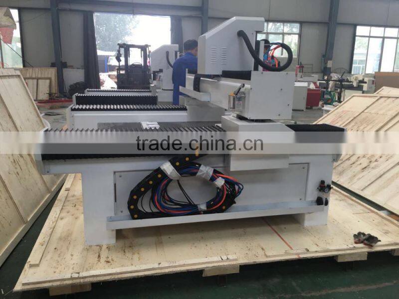 6kw water cooling spindle ATC 4 tools change tombstone engraving cnc router