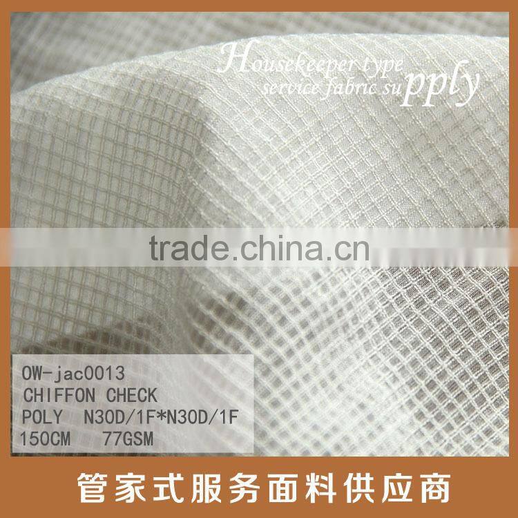 new fashion poly chiffon check hot new chiffon check