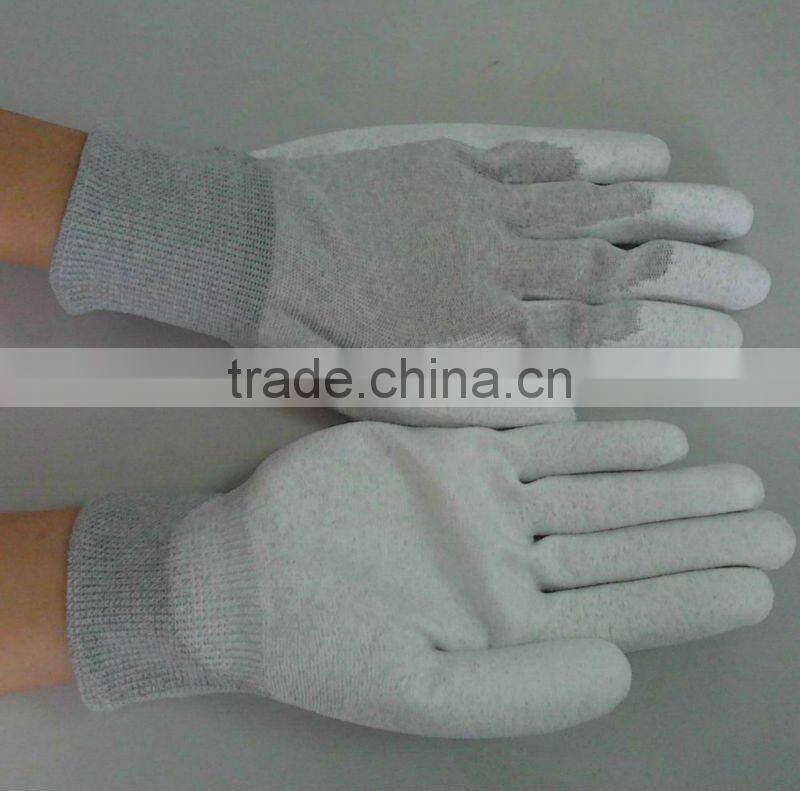 industrial used esd palm fit gloves