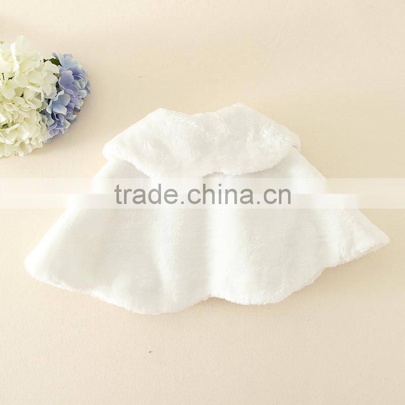 wholesale girls faux fur coat for chilren jacket autumn and winter kids cloak girls outerwear Cloak