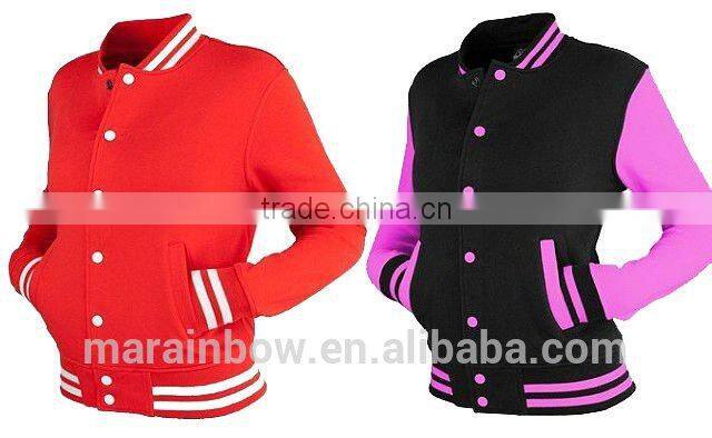 Unisex/Mens/Womans Varsity custom baseball jacket,Youth baseball jackets wholesale