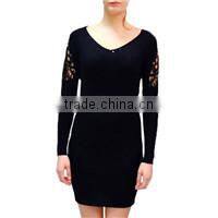 Latest Dress Designs Apparel Sexy Dress Woman Cashmere Sweater