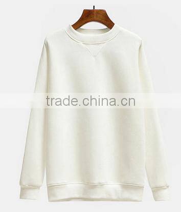 wholesale cheaper customized designs TC65/35 fleece plain cheaper crewneck hoodies&sweatshirt
