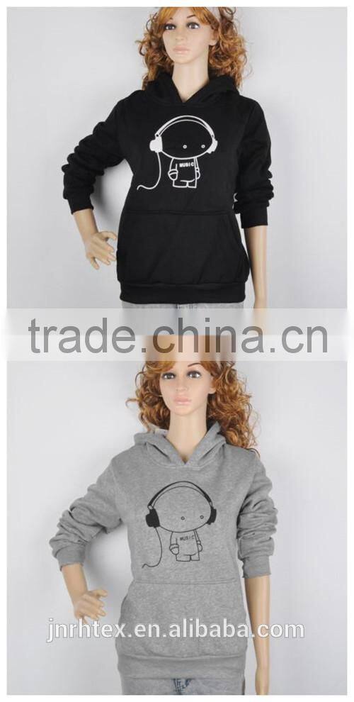 Men/Women Couple Warm Lovers Sweater Hoodie Cartoon Coat Sweatshirt
