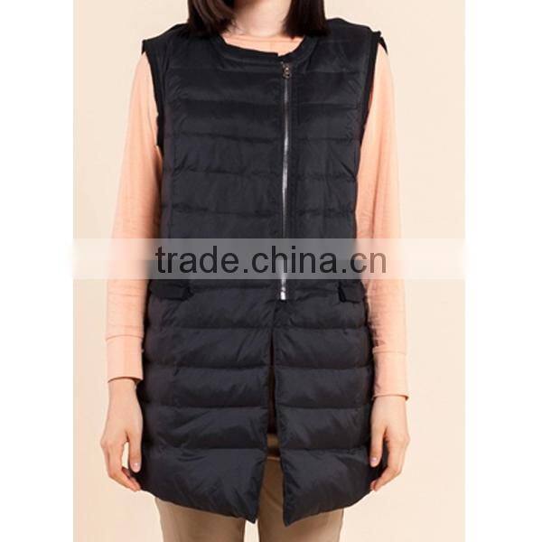 2015 Fast Delivery Light Outdoor Puffer Woman Down Vest