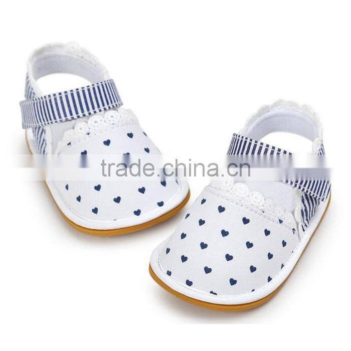 Shenzhen wholesale cotton funny girl simple girls sandals