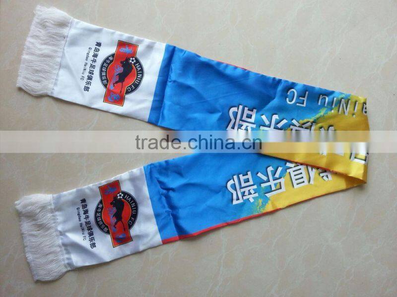 fan satin soccer scarf