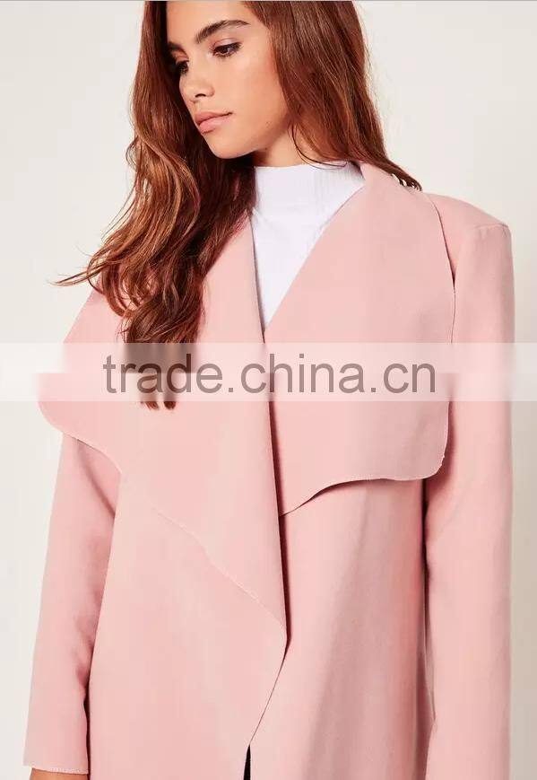 2017 Latest Women Coat, High Quality Customized Ladies Coat