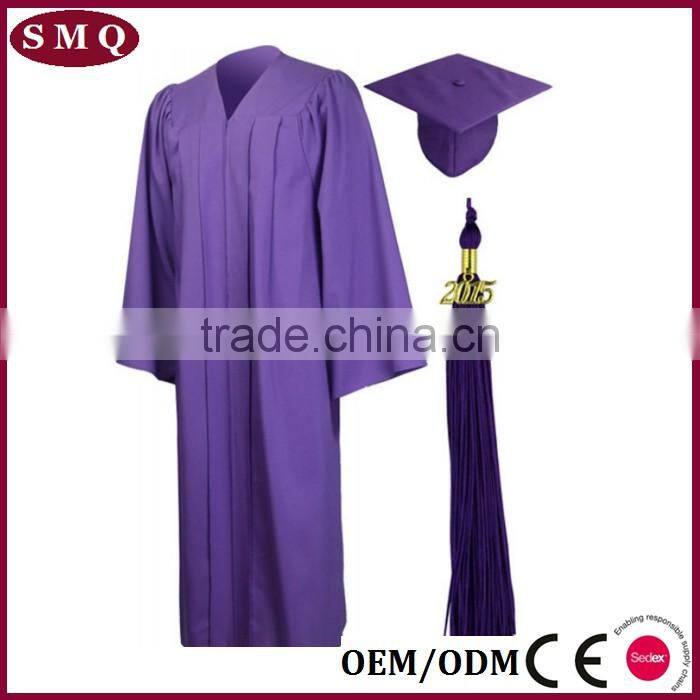 Wholesale graduation ceremony dresses graduation cap and gown