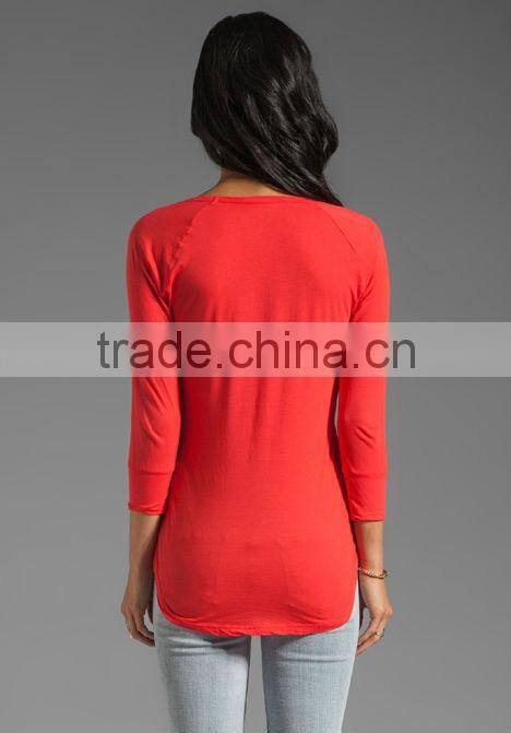 sheer jersey ladies tops latest design