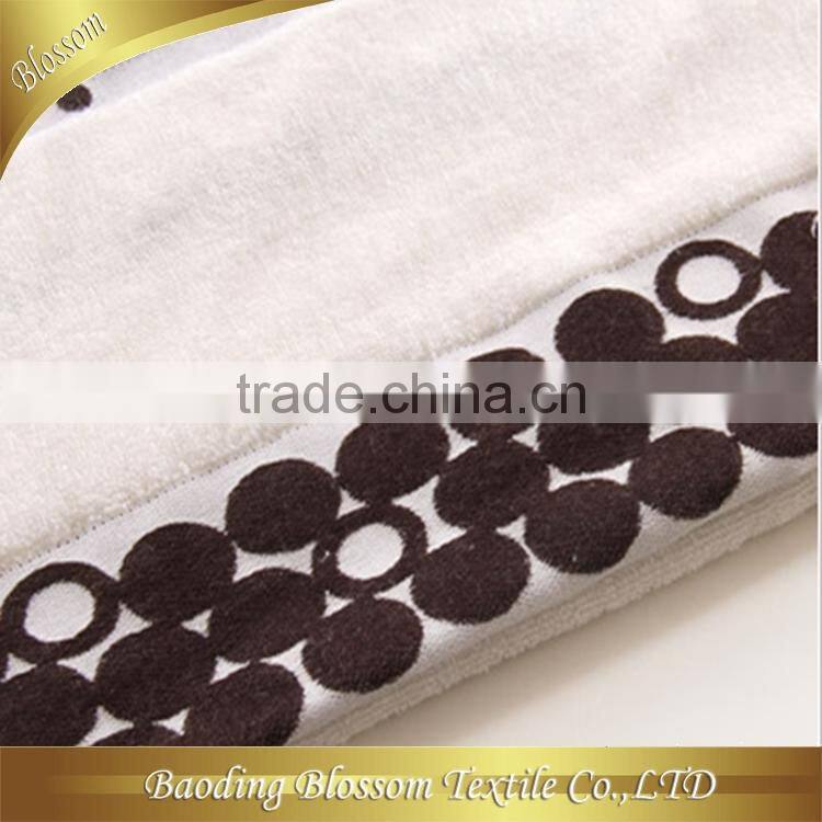 china suppliers absorbent bamboo turkish terry towel with dobby border