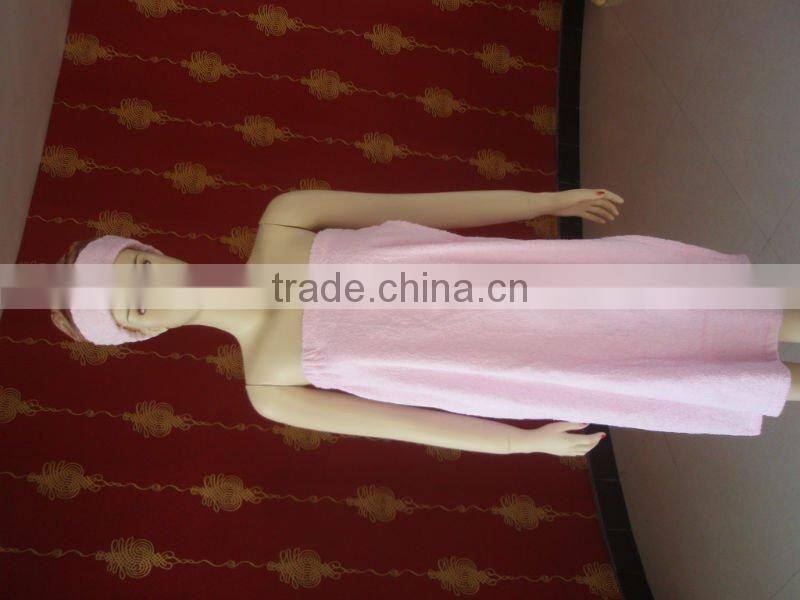 100% cotton women bath skirt