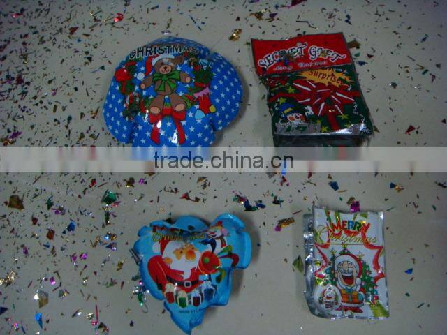 New Design Happy Birthday Secret Gift Self Inflating Foil Balloon