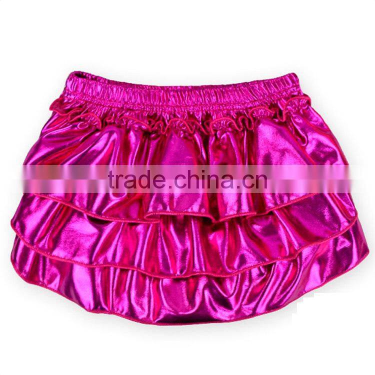 Festive metallic gold bloomers,bubble baby girl bloomers M5112004