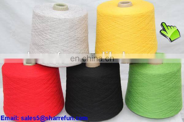 100% Sheep wool yarn stock supply with many colors