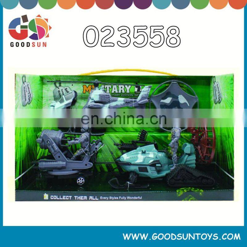 Hottest and latest children high quality cheap military toys play set with EN71