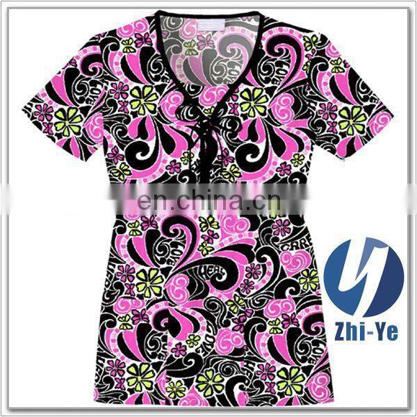 nurse uniform fashion design ladies nurse scrub