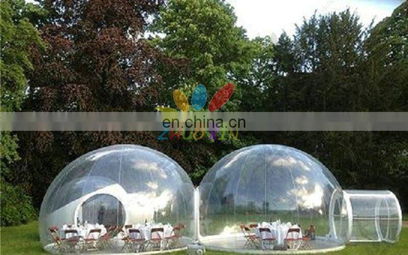 Transparent Dome Inflatable Air Bubble Ice Tent For Events