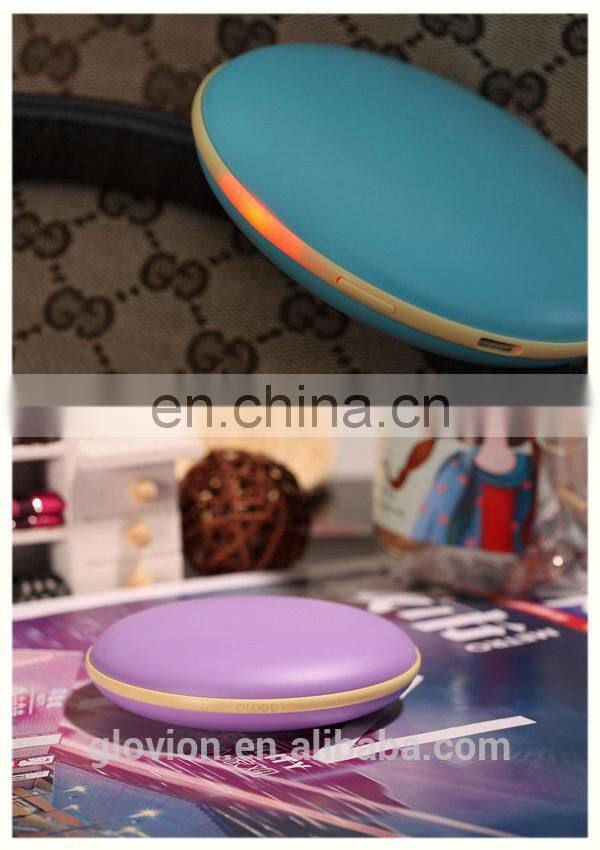 High quality cartton cartton Dorayaki electric hand warmer without battery