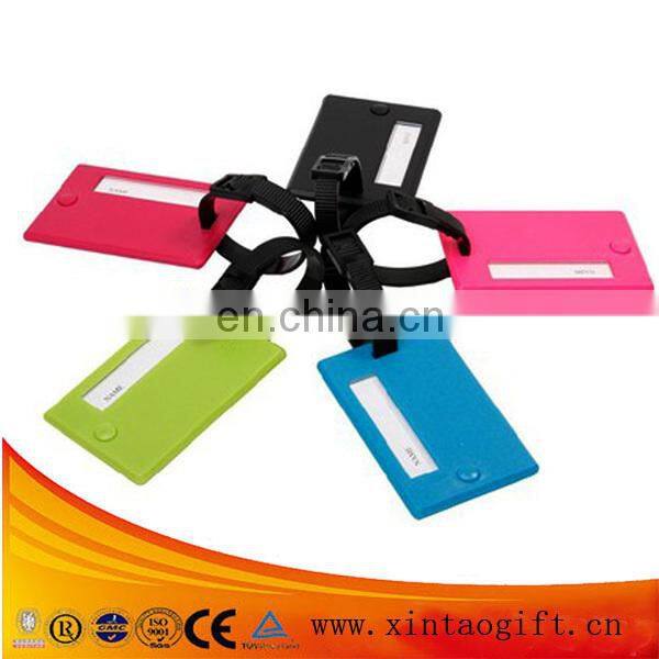 wholesale colorful aluminum luggage tag with logo