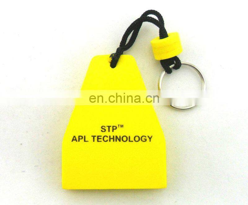 custom printing floating EVA foam keychain