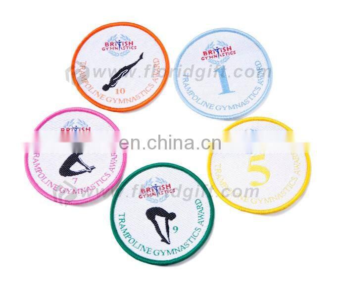 Hot Woven Custom Patches in wholesale