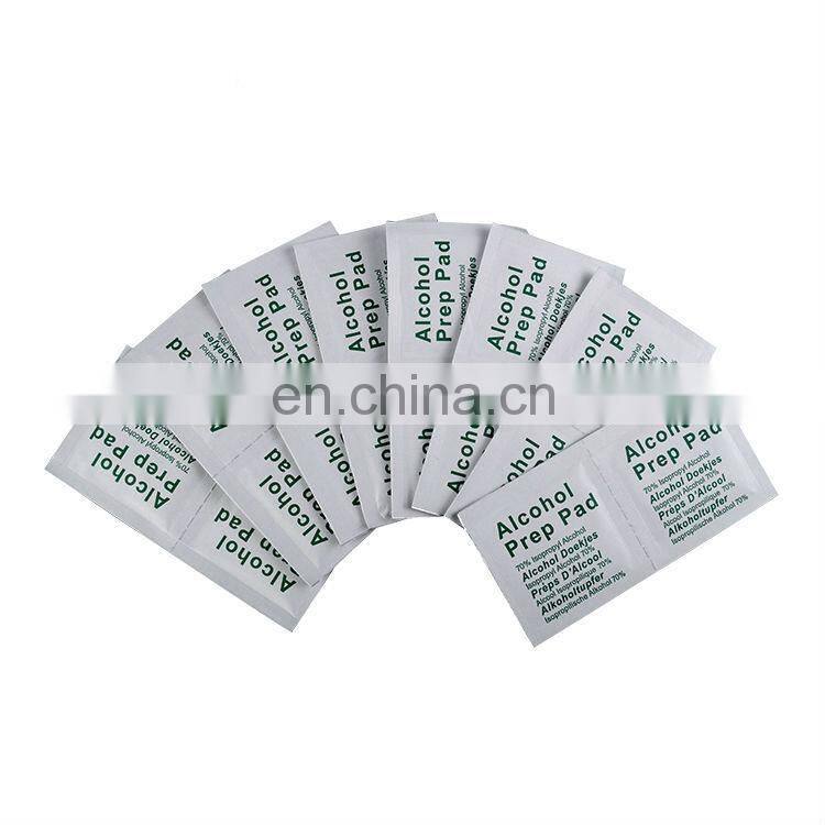 tailor made logos printed antibacterial hand wipe
