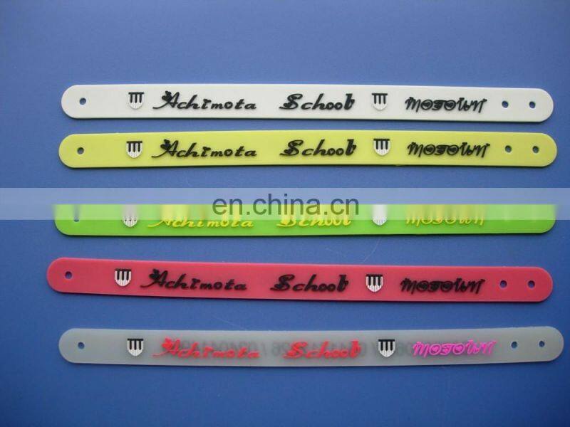 LGBT Gay Lesbian Pride Rainbow Silicone Bracelet Wristband 210x 24 mm