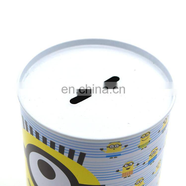 custom printed money tins/rectangular money saving tin box/coin tin box