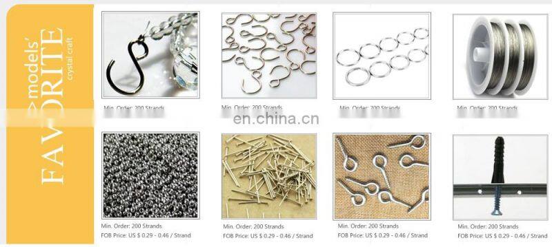 2017 pujiang direct sale Crystal bead door curtain for home and office decoration