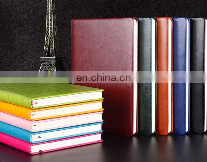 A5 PU Leather Notebook Office Folio Organizer Business Looseleaf Notebook