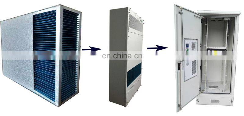 quality certified outdoor air to air telecom cabinet heat exchanger