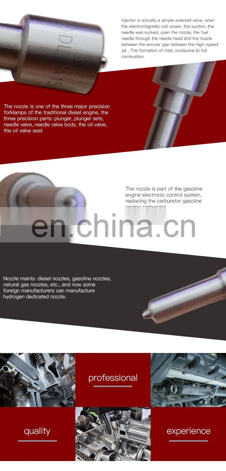 Cheap Generator Parts common rail diesel injector nozzle for diesel fuel injector DLLA155P939