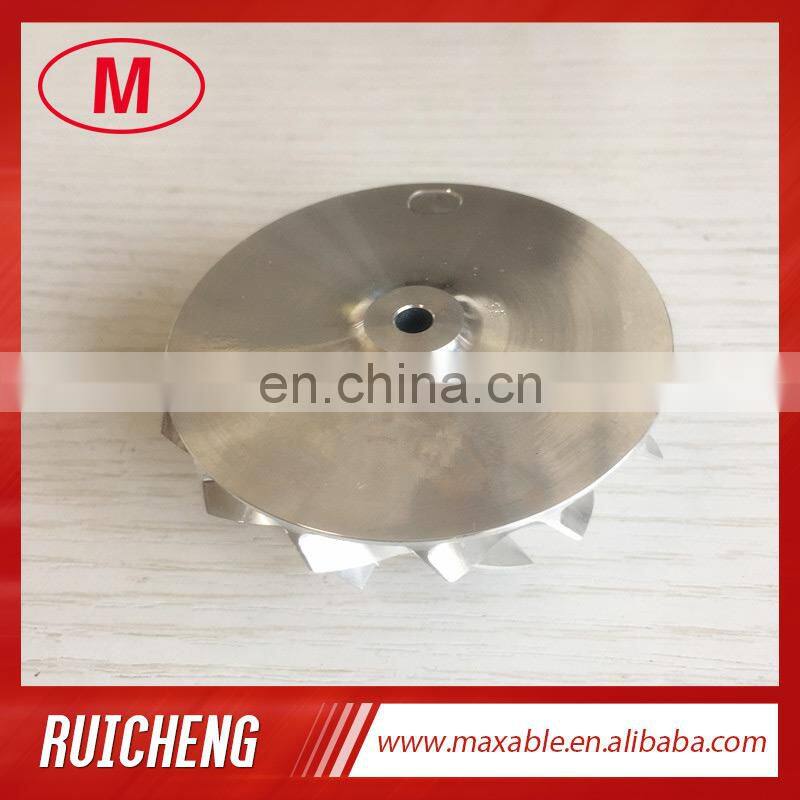 K04 49.62/61.98mm 7+7 blades high performance billet/milling/aluminum 2618 compressor wheel