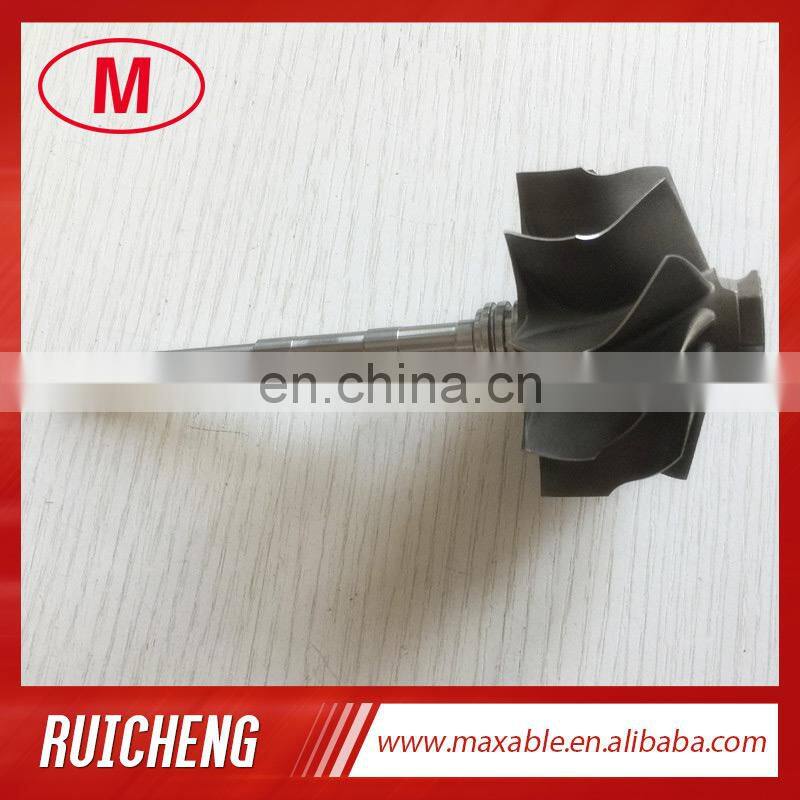GT3582R 10 BLADES 62.35/68.00mm ball bearing turbine shaft/turbo wheel /turbine shaft&wheel