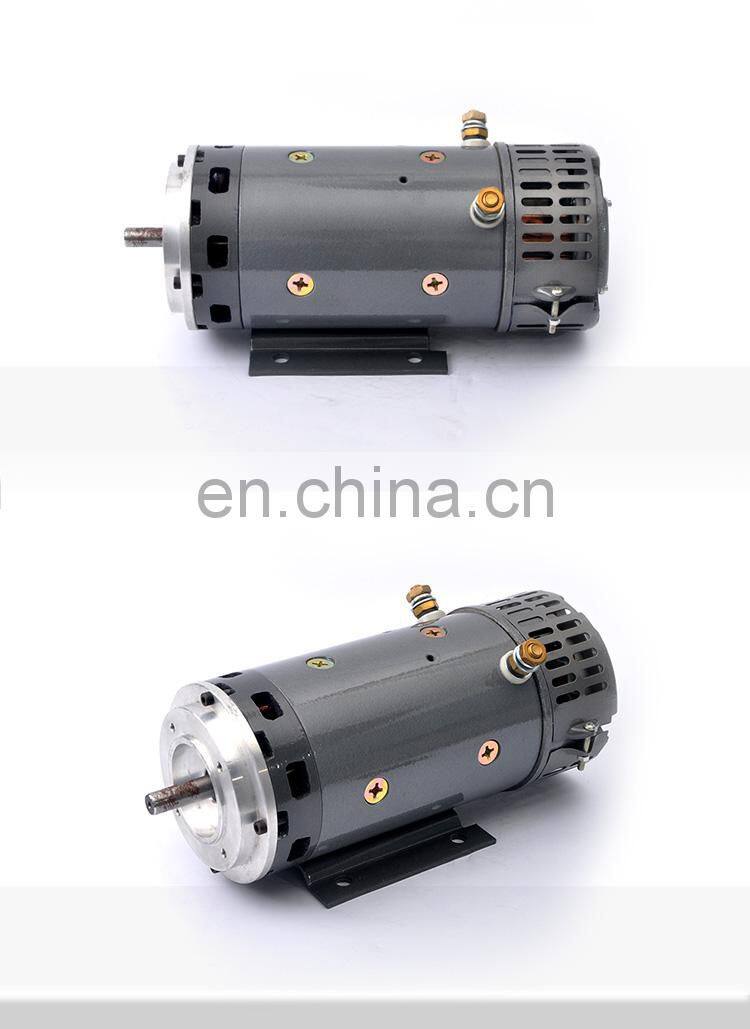 High torque electric DC motors for hydraulic pump 24 volt 3kw CCW
