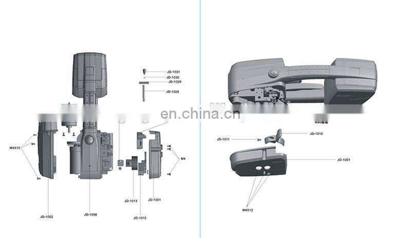 High efficiency and professional automatic handheld carton strapping machine