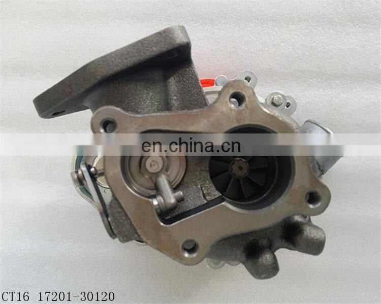 CT16 1720130120 17201-0l030 turbocharger for Hilux 2KD-FTV engine