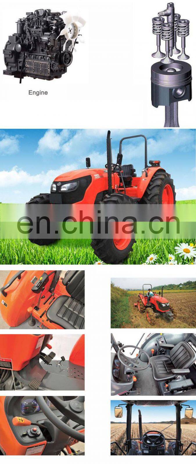 Cheap Price Kubota 4WD Tractor M954KQ For Farm Agriculture