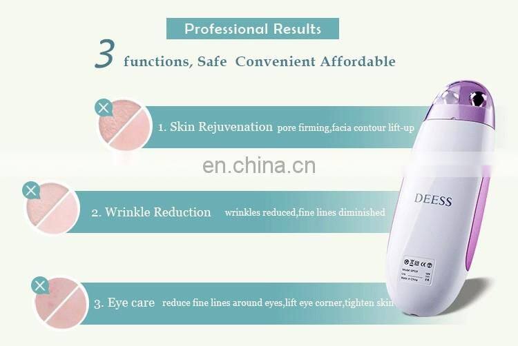 DEESS birthday gift Multifunctional Facial Care Microcurrent RF Wrinkle Reduction Tighten skin Machine