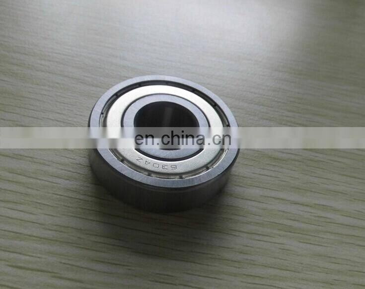 6304Z 6304ZZ Deep groove ball bearing 6304 Z ZZ Bearing size 20*52*15 mm China Bearing Factory