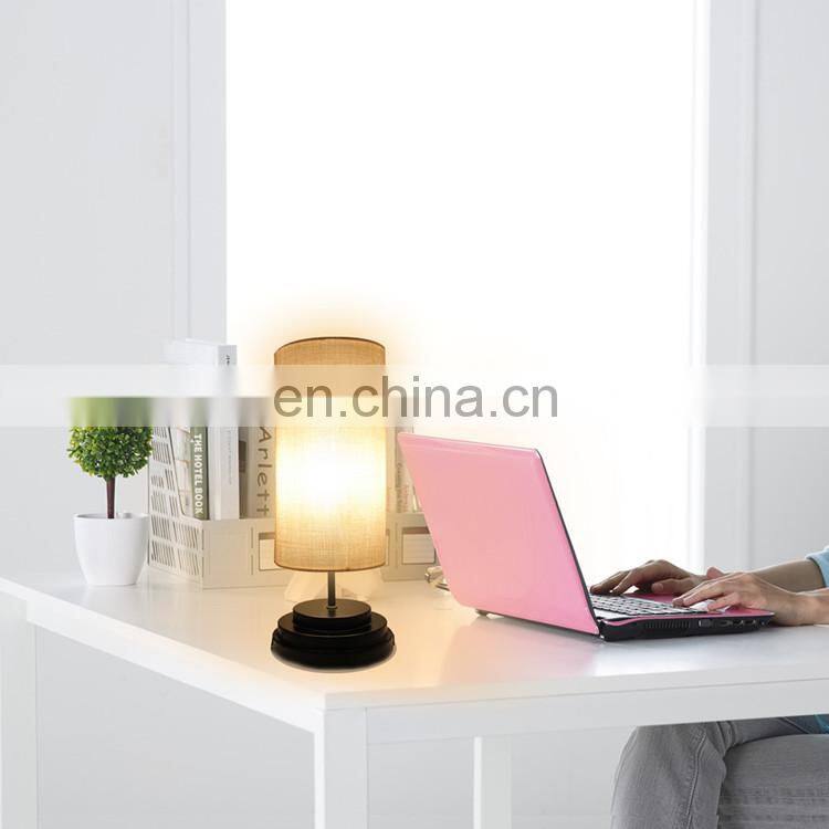 Bedside dimmable desk led lamp create cozy ambience
