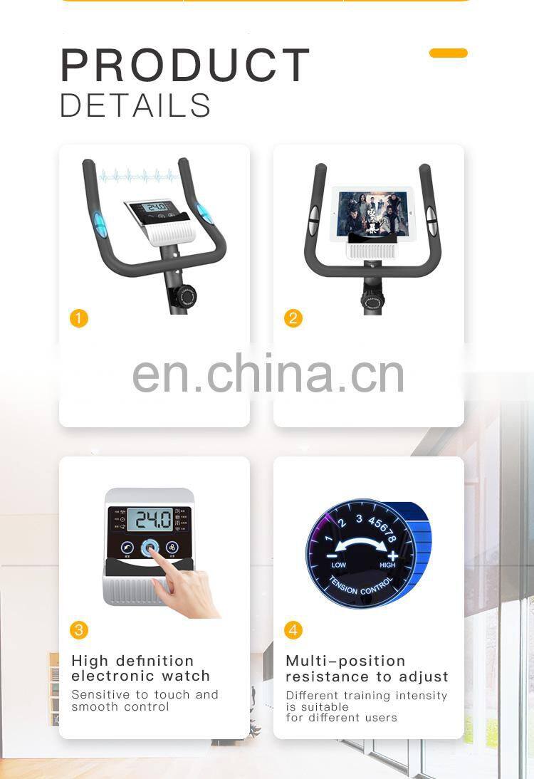 whosale Indoor body building machine Magnetic Exercise Upright Bike for training